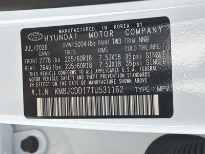 2026 Hyundai TUCSON HYBRID SEL Convenience