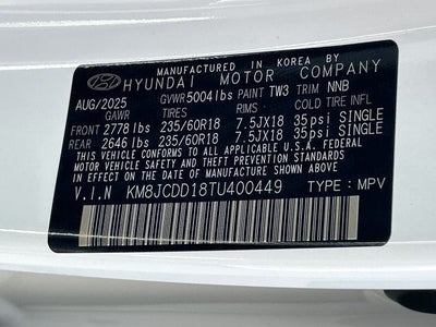 2026 Hyundai TUCSON HYBRID SEL Convenience