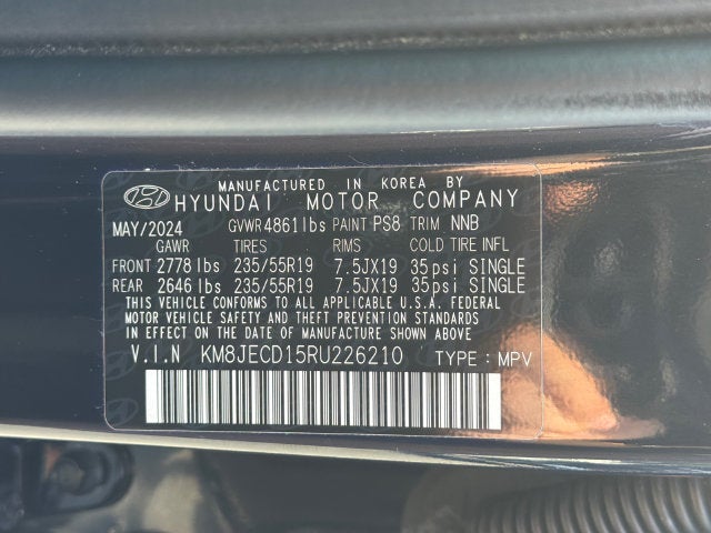 2024 Hyundai TUCSON HYBRID Limited