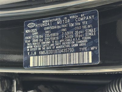 2026 Hyundai TUCSON HYBRID Limited