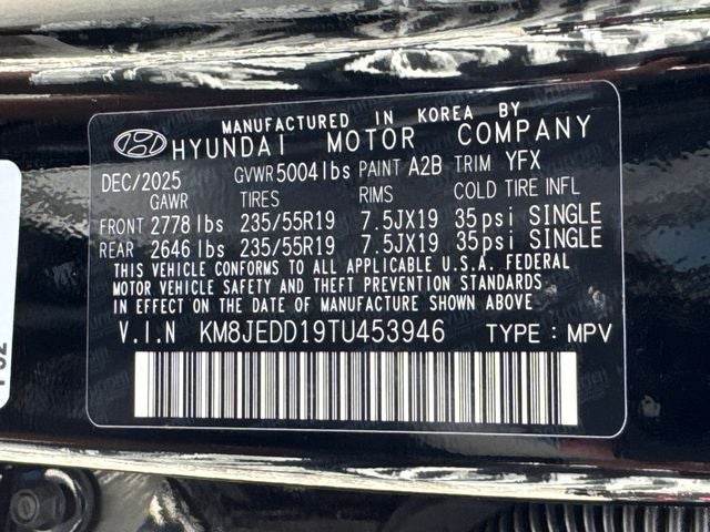 2026 Hyundai TUCSON HYBRID Limited