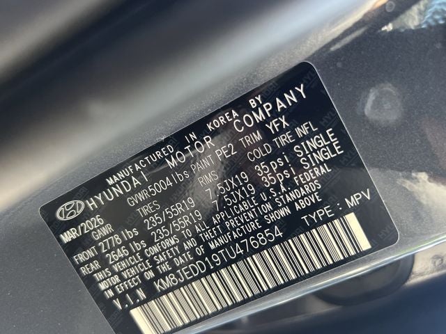 2026 Hyundai TUCSON HYBRID Limited
