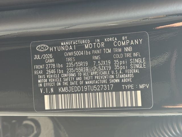 2026 Hyundai TUCSON HYBRID Limited
