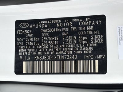 2026 Hyundai TUCSON HYBRID Limited