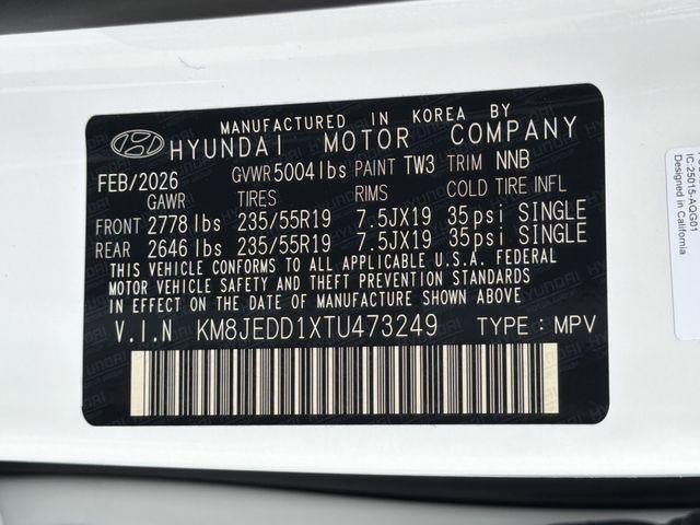 2026 Hyundai TUCSON HYBRID Limited