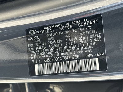 2026 Hyundai TUCSON HYBRID Limited