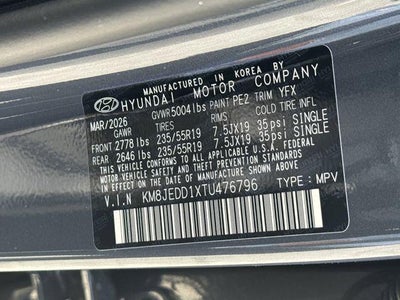 2026 Hyundai TUCSON HYBRID Limited
