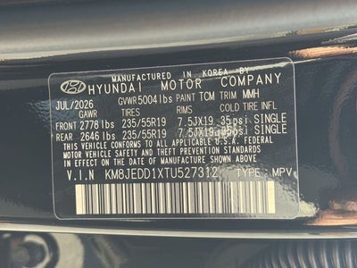 2026 Hyundai TUCSON HYBRID Limited