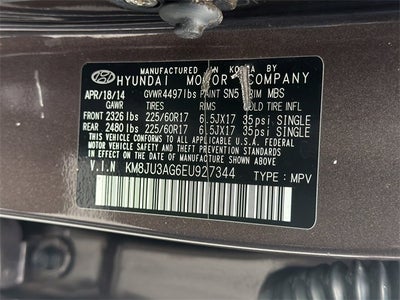 2014 Hyundai TUCSON SE