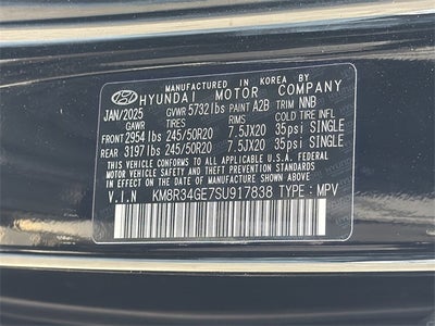 2025 Hyundai PALISADE XRT