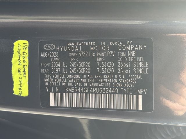 2024 Hyundai PALISADE SEL 8 Passenger