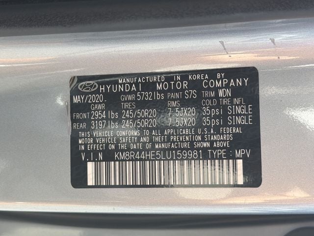 2020 Hyundai PALISADE SEL