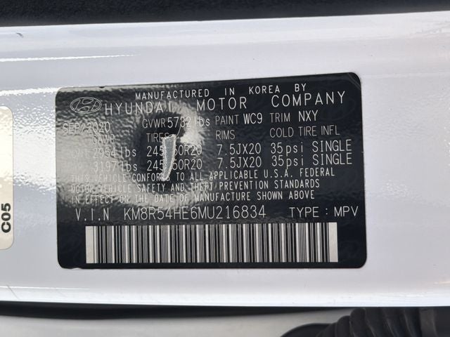 2021 Hyundai PALISADE Limited