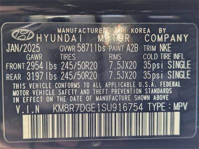 2025 Hyundai PALISADE Calligraphy Night Edition AWD