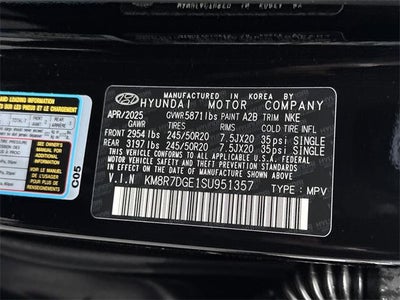 2025 Hyundai PALISADE Calligraphy Night Edition AWD