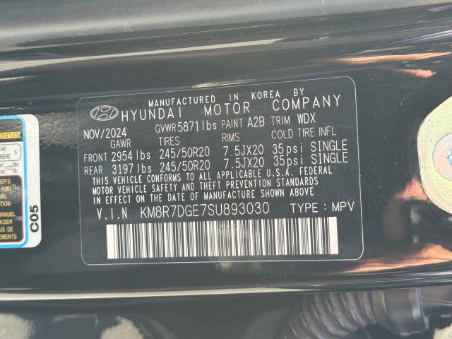 2025 Hyundai PALISADE Calligraphy