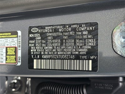 2026 Hyundai PALISADE SE FWD