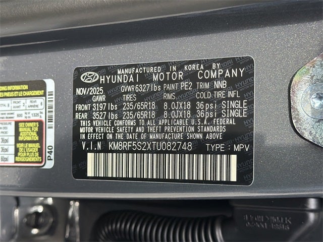 2026 Hyundai PALISADE SE FWD