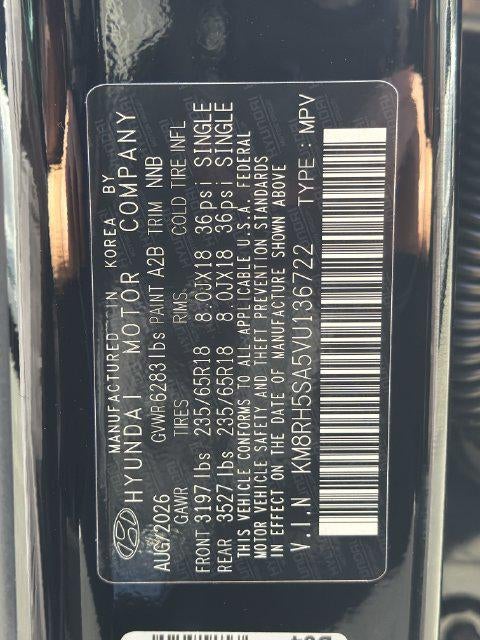 2027 Hyundai PALISADE HYBRID Blue SEL Premium 7P