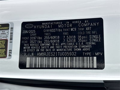 2026 Hyundai PALISADE XRT Pro