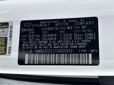 2026 Hyundai PALISADE XRT Pro