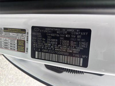 2026 Hyundai PALISADE XRT Pro