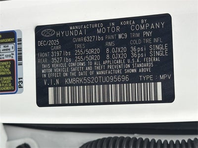 2026 Hyundai PALISADE Limited FWD