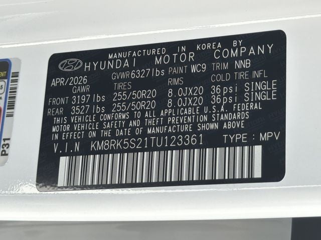 2026 Hyundai PALISADE Limited FWD