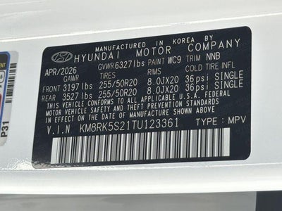 2026 Hyundai PALISADE Limited FWD