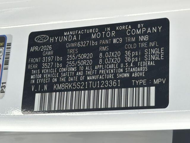 2026 Hyundai PALISADE Limited FWD