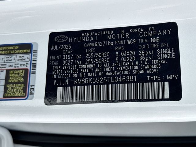 2026 Hyundai PALISADE Limited FWD