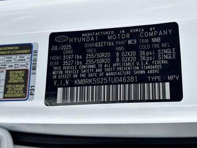 2026 Hyundai PALISADE Limited FWD