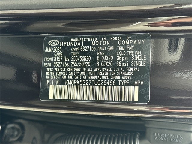 2026 Hyundai PALISADE Limited FWD