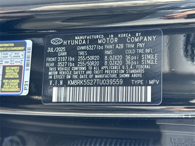 2026 Hyundai PALISADE Limited FWD