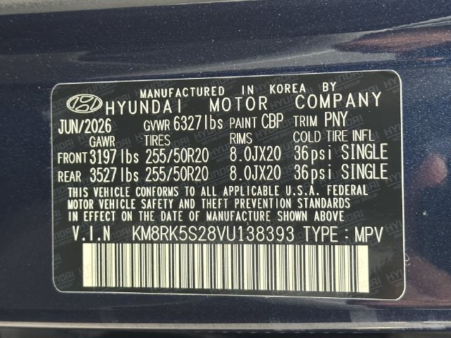 2027 Hyundai PALISADE Limited FWD