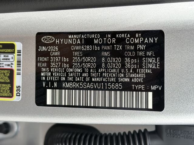 2027 Hyundai PALISADE HYBRID Limited 7P