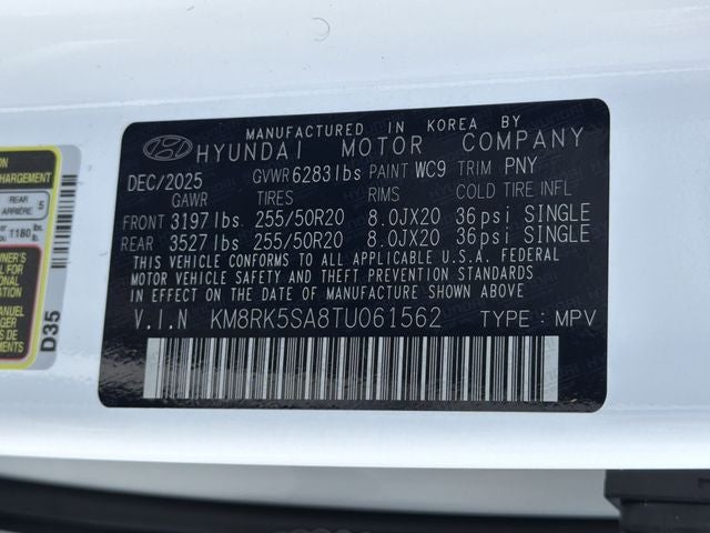 2026 Hyundai PALISADE HYBRID Limited