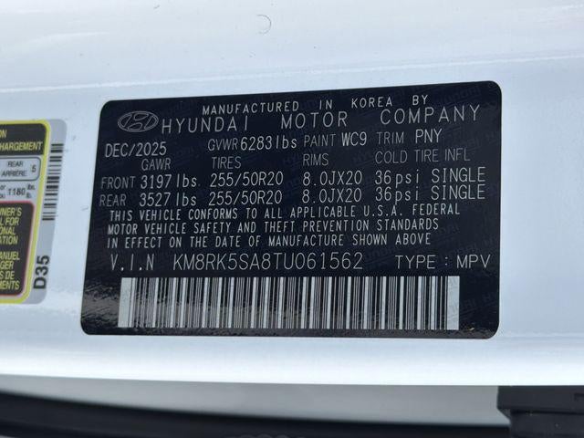 2026 Hyundai PALISADE HYBRID Limited