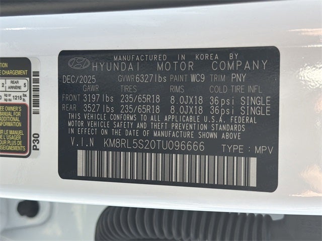 2026 Hyundai PALISADE SEL FWD