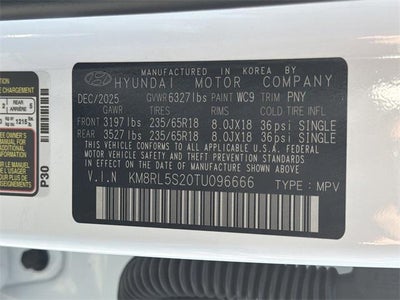 2026 Hyundai PALISADE SEL FWD