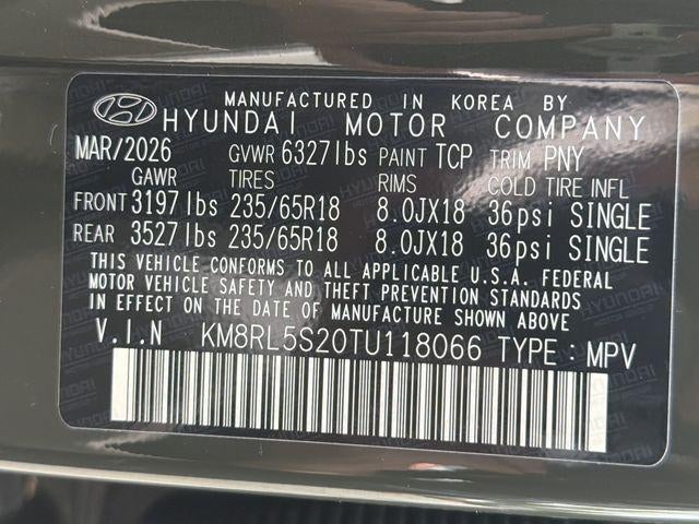 2026 Hyundai PALISADE SEL FWD
