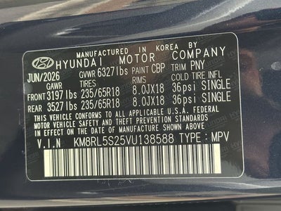2027 Hyundai PALISADE SEL FWD