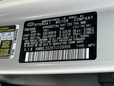 2026 Hyundai PALISADE SEL FWD