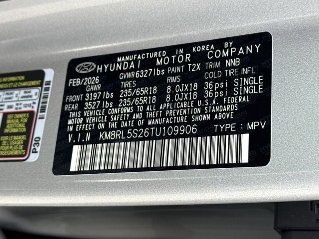2026 Hyundai PALISADE SEL FWD