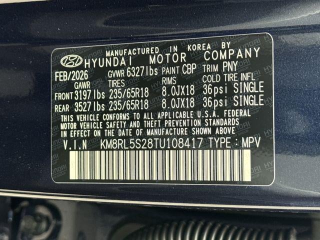 2026 Hyundai PALISADE SEL FWD