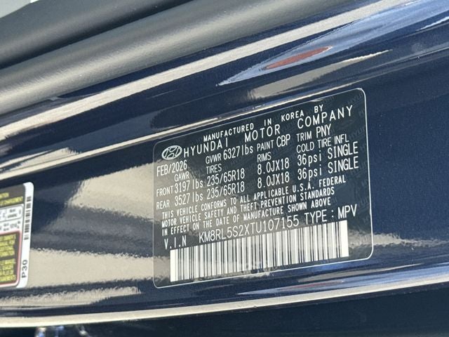 2026 Hyundai PALISADE SEL FWD