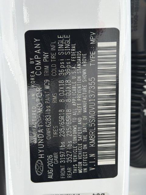 2027 Hyundai PALISADE HYBRID Blue SEL 7P