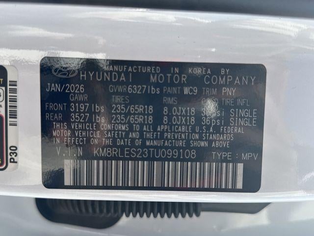 2026 Hyundai PALISADE SEL AWD