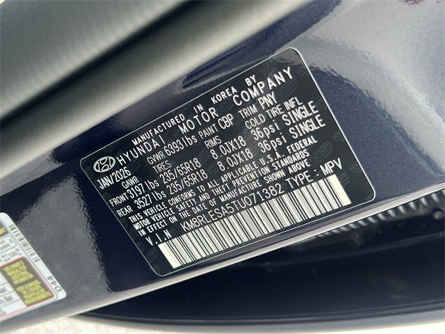 2026 Hyundai PALISADE HYBRID SEL 8P