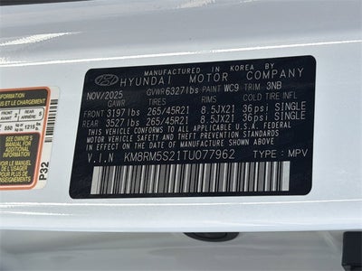 2026 Hyundai PALISADE Calligraphy FWD